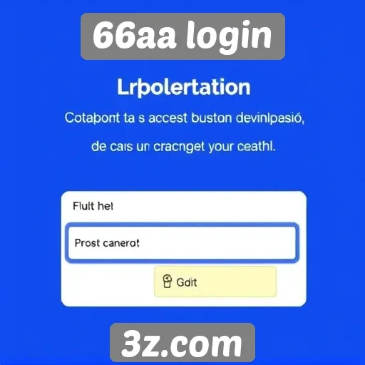 Guia completo para acessar o 66aa login
